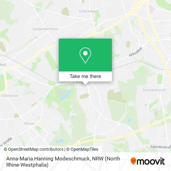 Карта Anna-Maria Hanning Modeschmuck