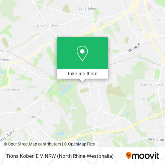 Tiöns Koben E V map