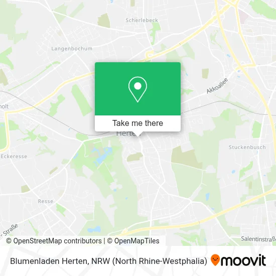 Blumenladen Herten map