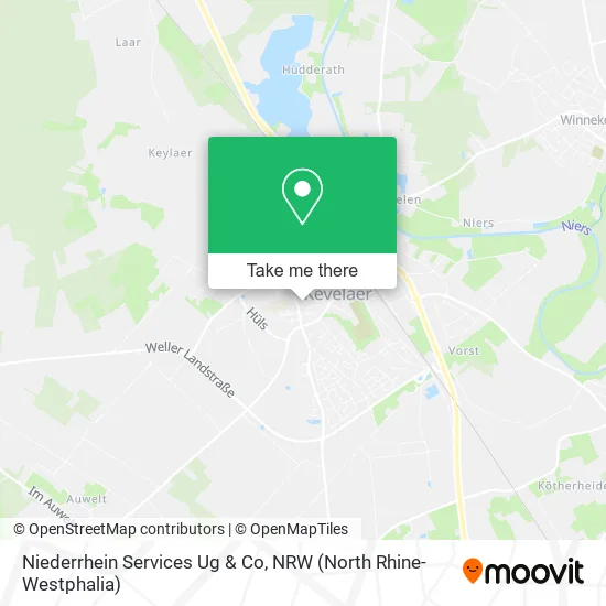 Карта Niederrhein Services Ug & Co