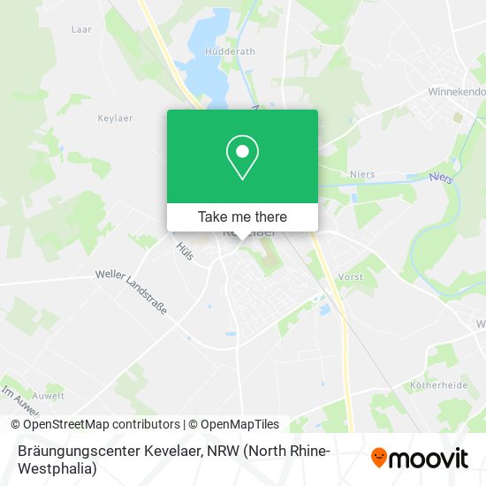 Bräungungscenter Kevelaer map
