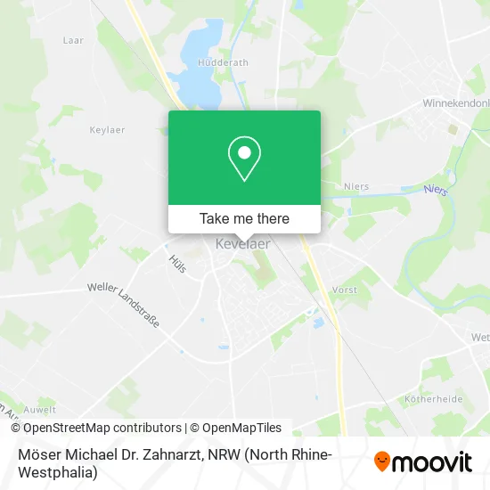 Карта Möser Michael Dr. Zahnarzt