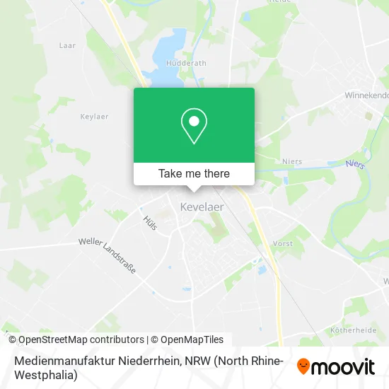Карта Medienmanufaktur Niederrhein
