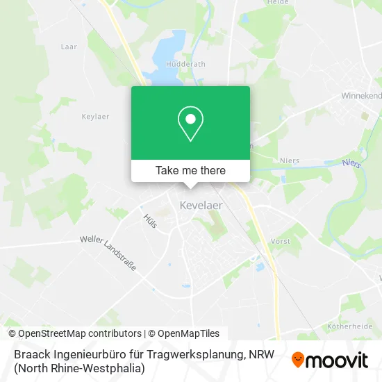 Карта Braack Ingenieurbüro für Tragwerksplanung
