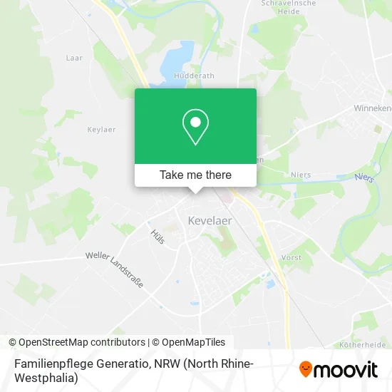 Карта Familienpflege Generatio