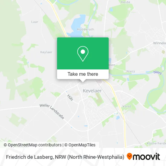 Friedrich de Lasberg map