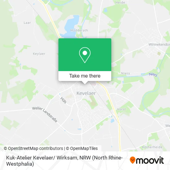 Карта Kuk-Atelier Kevelaer/ Wirksam