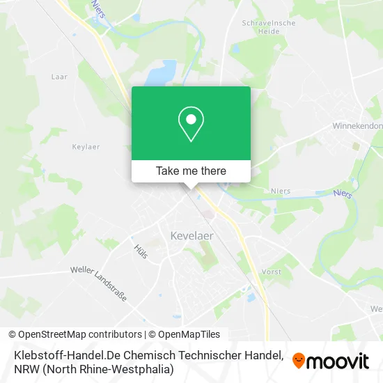 Карта Klebstoff-Handel.De Chemisch Technischer Handel