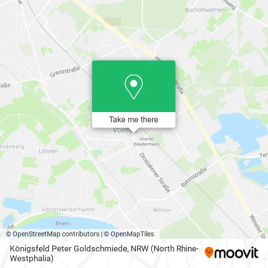 Карта Königsfeld Peter Goldschmiede