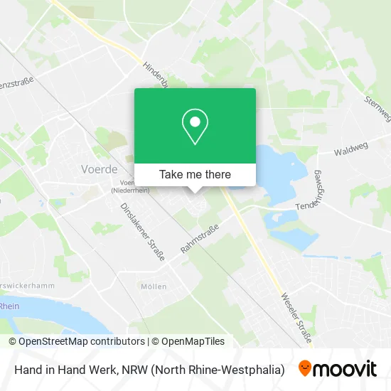 Карта Hand in Hand Werk