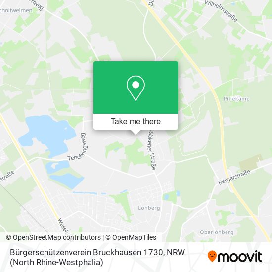 Bürgerschützenverein Bruckhausen 1730 map