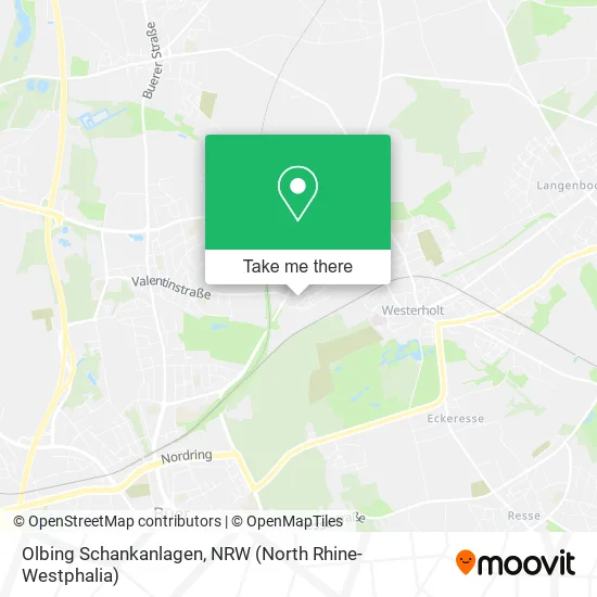 Карта Olbing Schankanlagen