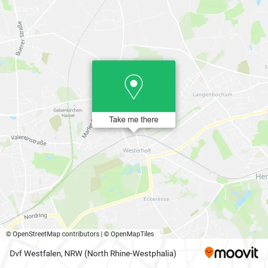 Карта Dvf Westfalen