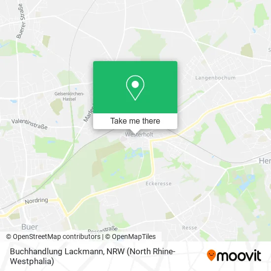 Buchhandlung Lackmann map