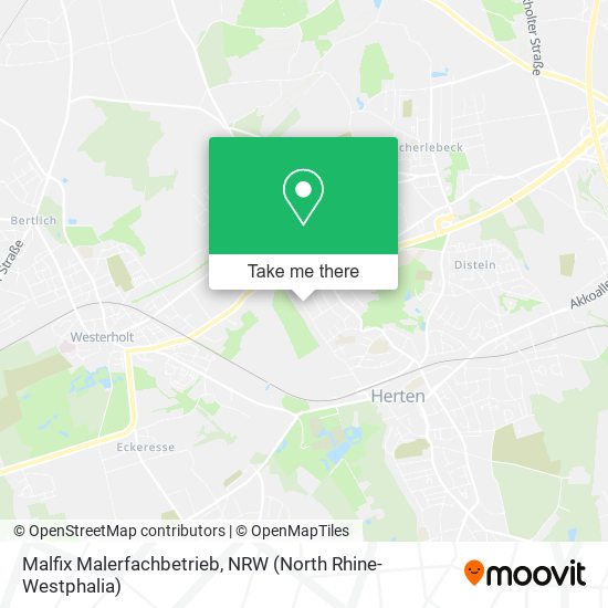 Malfix Malerfachbetrieb map