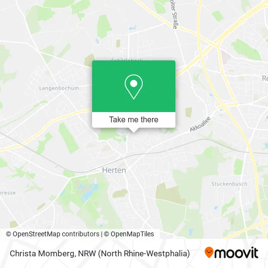 Карта Christa Momberg