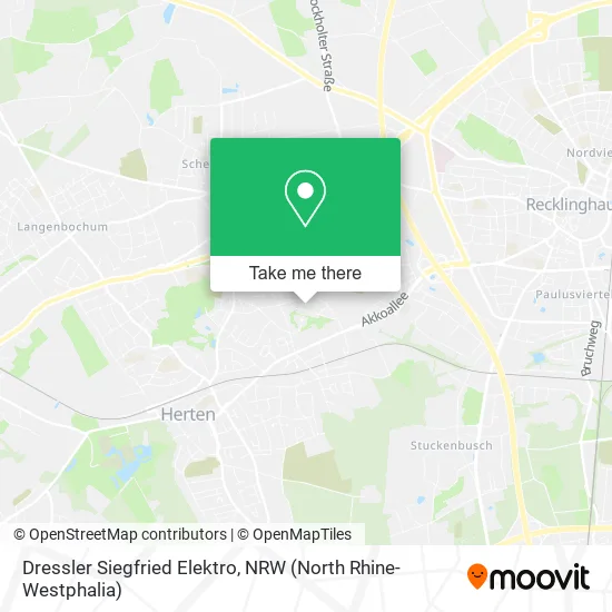 Dressler Siegfried Elektro map