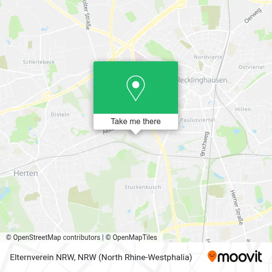 Elternverein NRW map