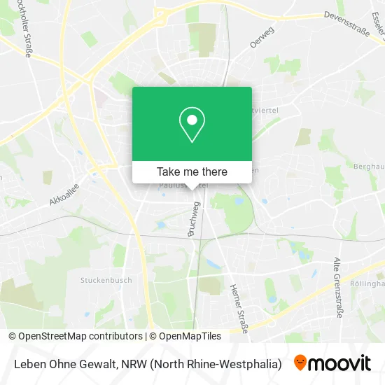 Leben Ohne Gewalt map