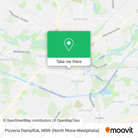 Pizzeria Dampflok map