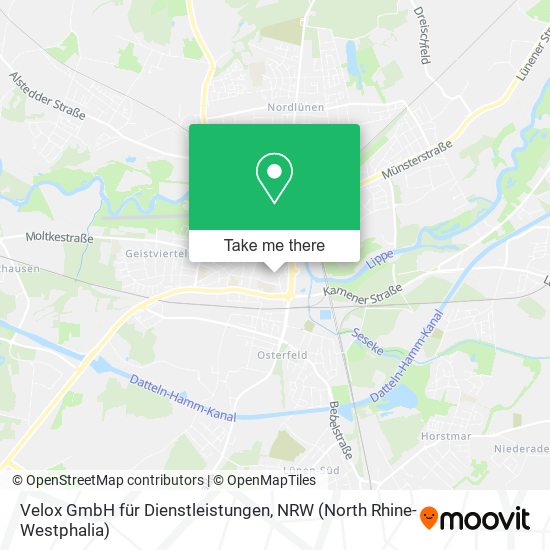 Velox GmbH für Dienstleistungen map