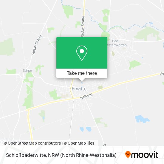 Schloßbaderwitte map