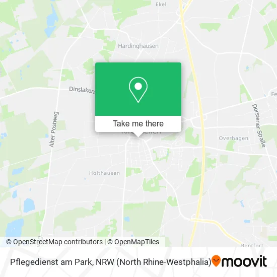 Pflegedienst am Park map