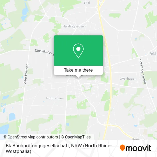 Bk Buchprüfungsgesellschaft map