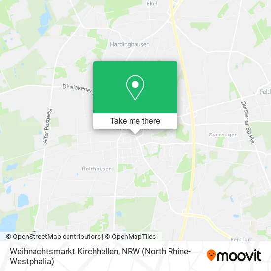 Карта Weihnachtsmarkt Kirchhellen