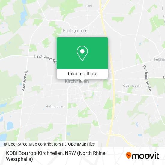Карта KODi Bottrop-Kirchhellen