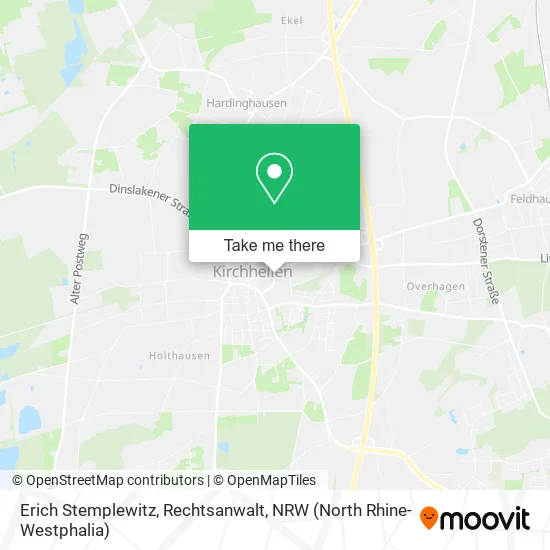 Erich Stemplewitz, Rechtsanwalt map