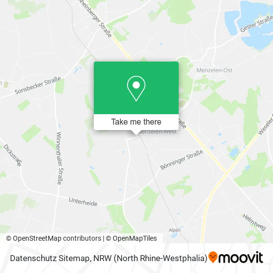 Карта Datenschutz Sitemap