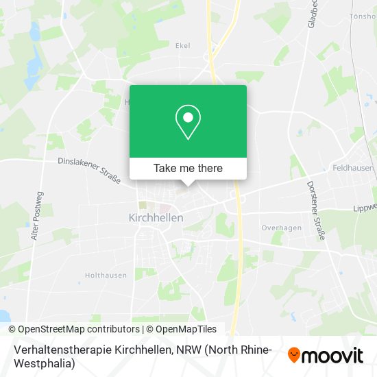 Verhaltenstherapie Kirchhellen map