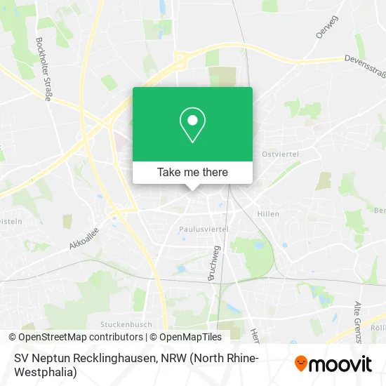 SV Neptun Recklinghausen map