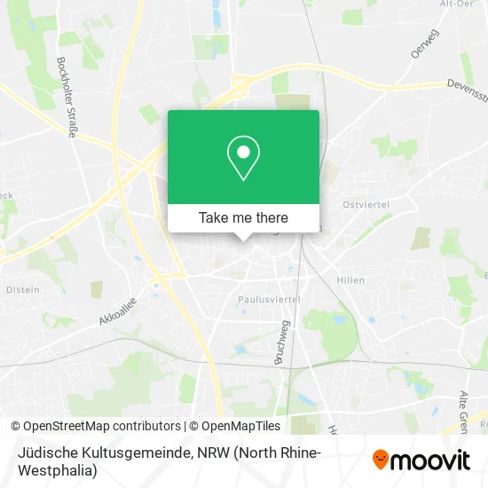 Jüdische Kultusgemeinde map