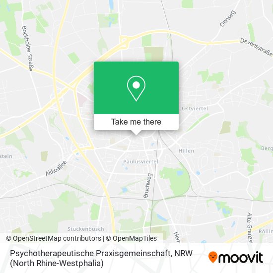 Psychotherapeutische Praxisgemeinschaft map