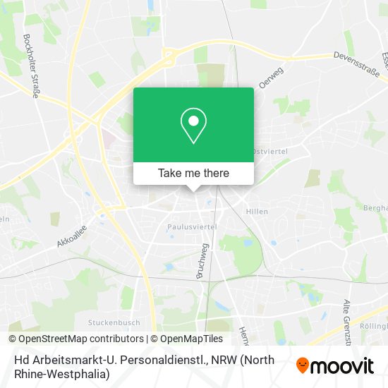 Hd Arbeitsmarkt-U. Personaldienstl. map