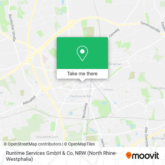 Runtime Services GmbH & Co map
