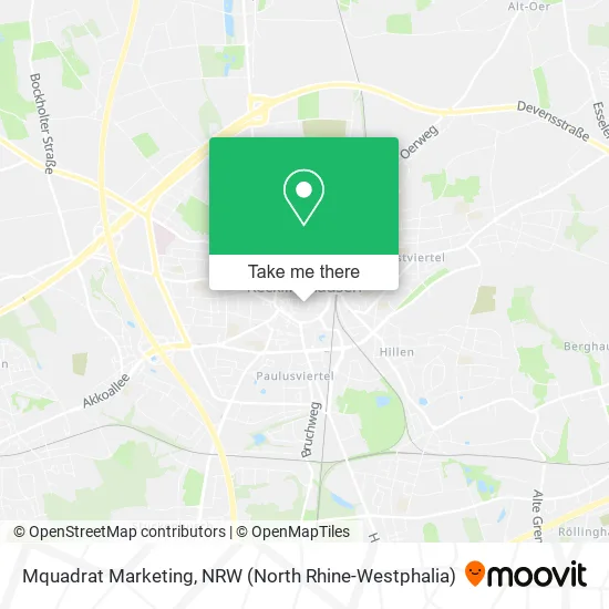 Карта Mquadrat Marketing