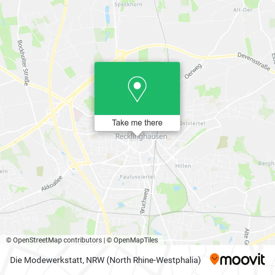 Карта Die Modewerkstatt