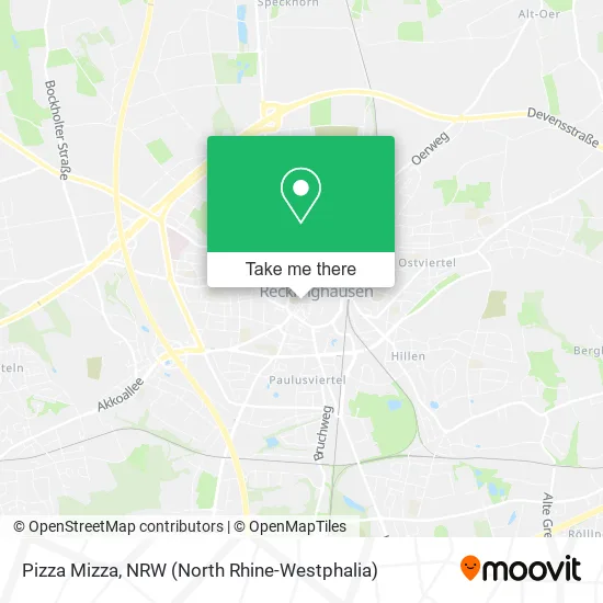 Карта Pizza Mizza