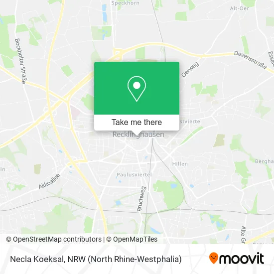 Карта Necla Koeksal
