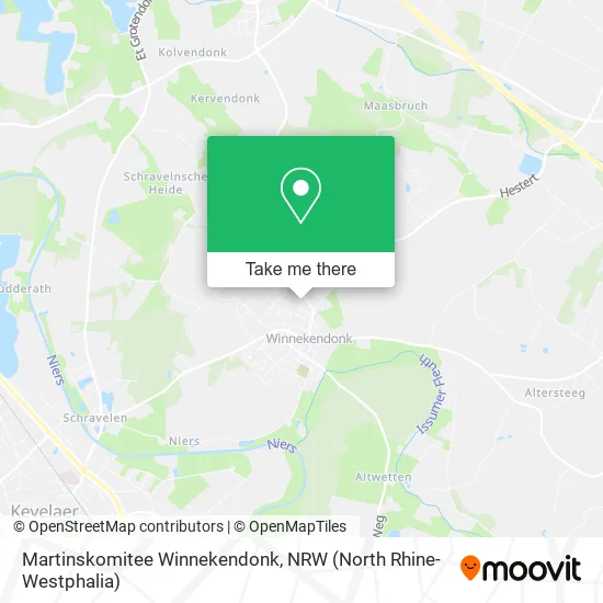 Карта Martinskomitee Winnekendonk