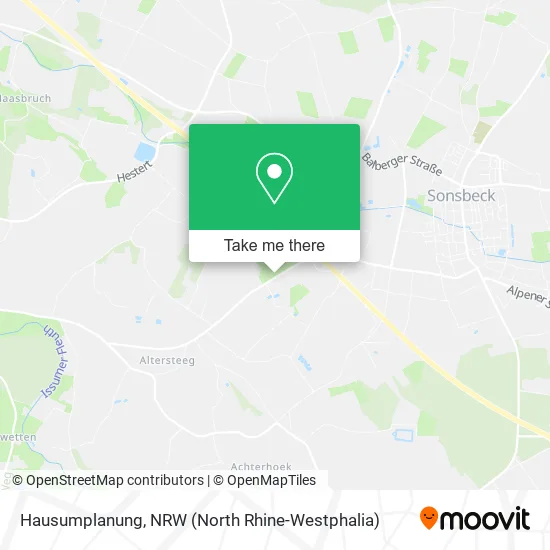 Карта Hausumplanung