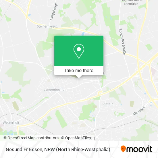 Карта Gesund Fr Essen