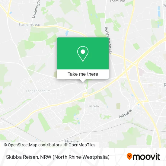 Карта Skibba Reisen