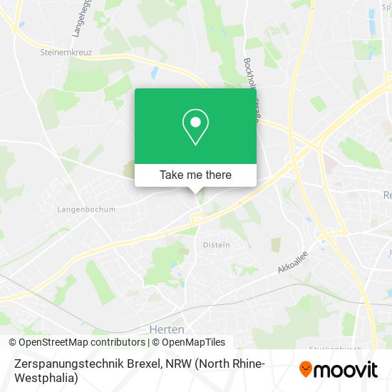 Zerspanungstechnik Brexel map