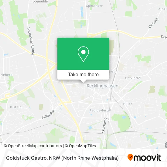 Карта Goldstuck Gastro