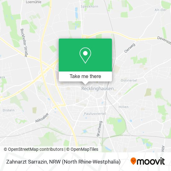 Zahnarzt Sarrazin map
