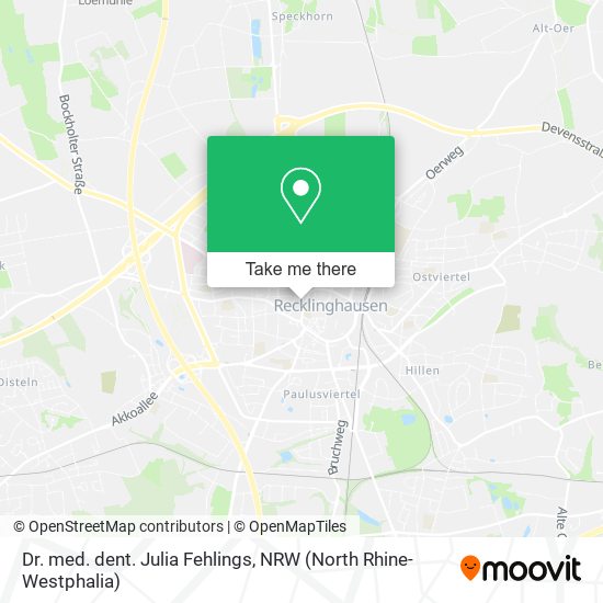Dr. med. dent. Julia Fehlings map